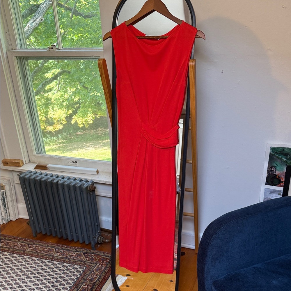 Dior Vibrant Red Dress